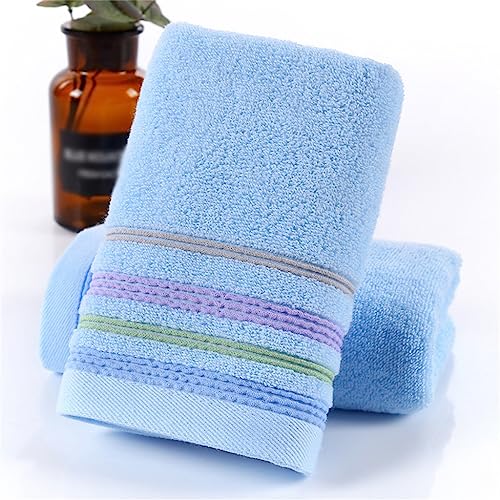 Toalla de cara de algodón resistente con acabado suave de baño 5