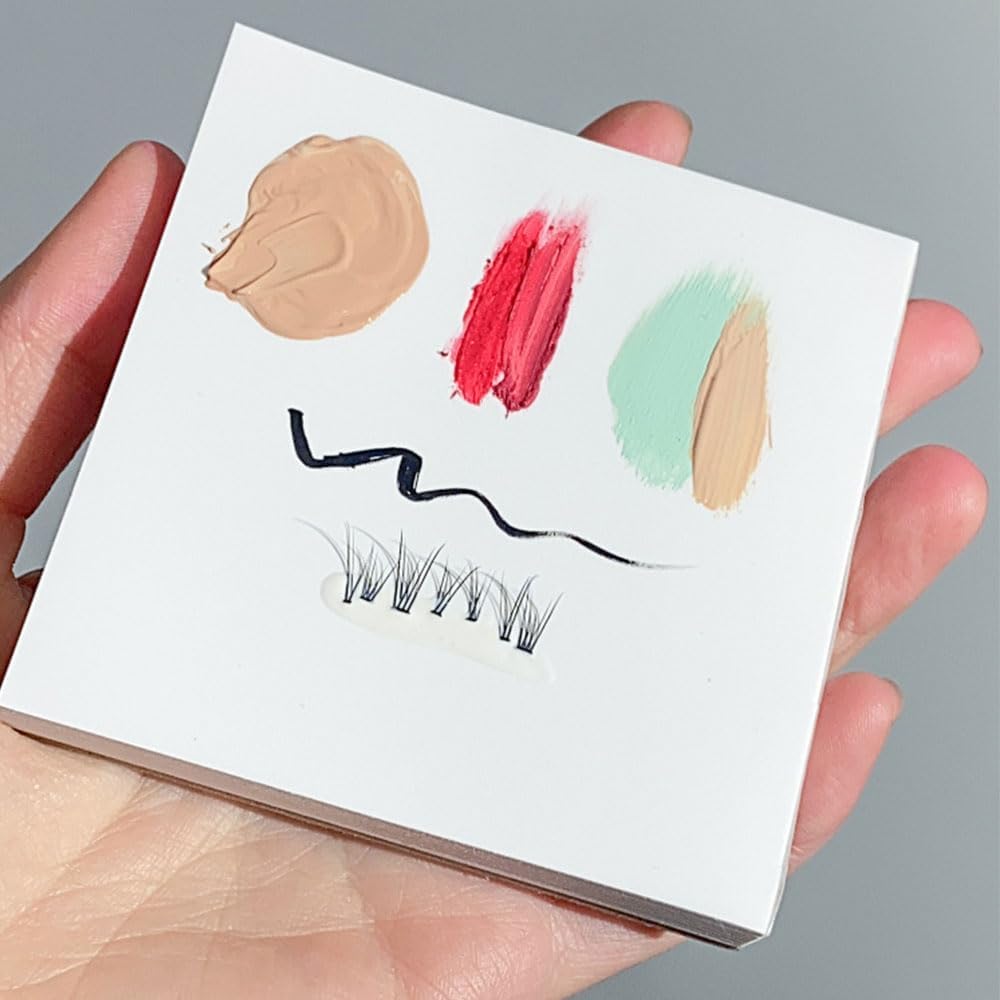 JuxLux 150 Sheet Disposable Nail Art Palette Paper