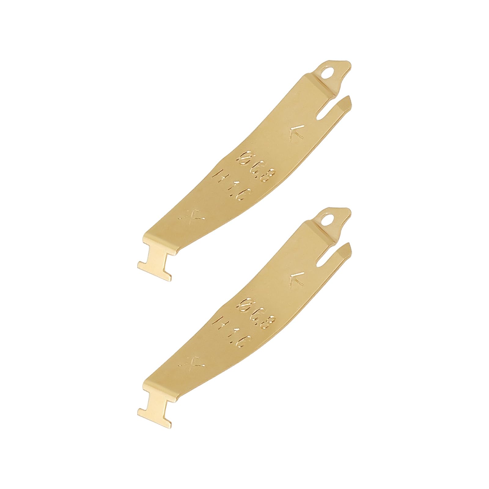 Lot de 2 Pinces de Batterie EMSea 976.001 pour Montres à Quartz