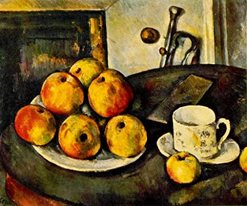 Impression d'art Paul Cézanne vintage - Tableau haut de gamme