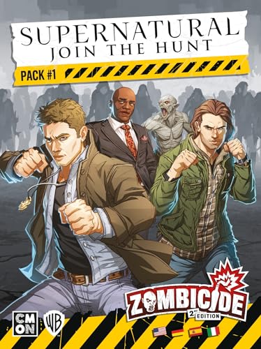 CMON, Zombicide 2nd Edition, Supernatural: Join the Hunt Pack 1, Miniature Expansion, Connoisseur Game, Dungeon Crawler - Image 2