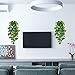 BLEUM CADE Fake Hanging Plants, 2pcs Artificial Hanging Plant, Faux Pothos Vines Hanging Plant Greenery for Wall Home Living Room Indoor Outdoor Decor (No Baskets)