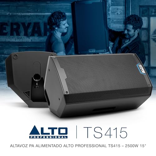 Miniatura 9 de Alto Ts415 Altavoz Autoamplificado 2500w 15 Pulgadas Con Mesa De Mezclas De 3 Canales, Streaming Bluetooth, Emparejamiento Inalámbrico De Altavoces, Dsp Y App