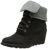 timberland roll top  Timberland Damen FTW_Amston Roll Top Kurzschaft Stiefel, Schwarz (BLACK), 41 EU