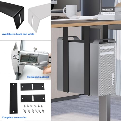 Soporte Ajustable para Torre PC, Blanco miniatura 5