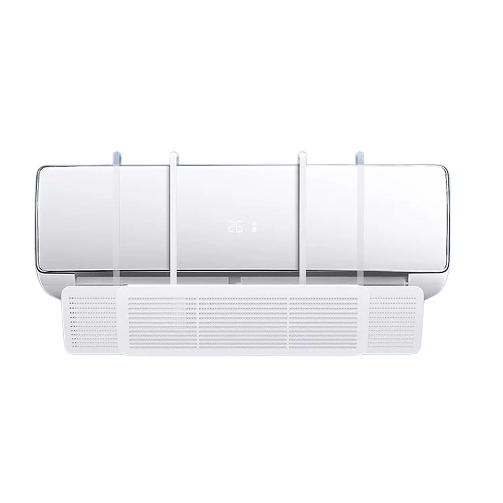 CQXAPJT Wall Air Conditioner Deflector,Adjustable No-Drill Wind Diverter