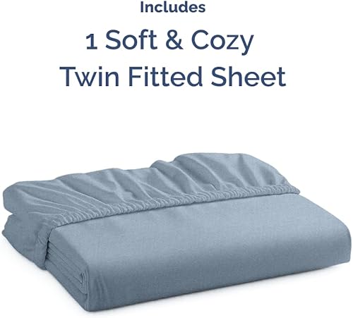 Miniatura 662 de King Fitted Bed Sheet - Bottom Single Fitted Sheet Only - Ultra-Soft Hotel Luxury Bedding w/ 8-16 Inch Deep Pockets - Breathable, Cooling & Wrinkle