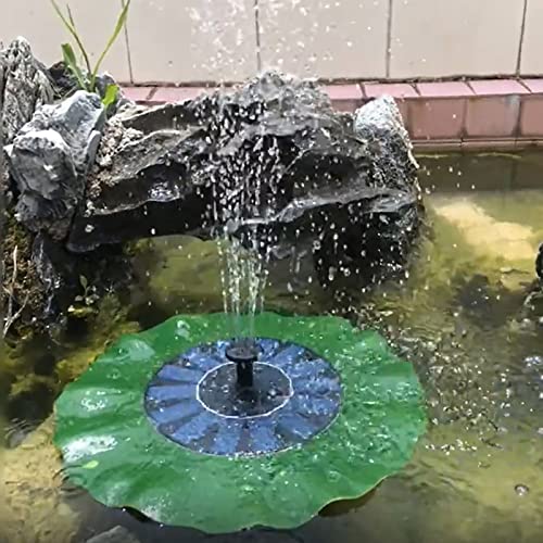 Fafeicy 8v 1,6 W Pompa per Acqua a Motore Senza Spazzole a Solare a Solare per Piccolo Stagno, Pesce, Piscina, Arredamento per Acquari