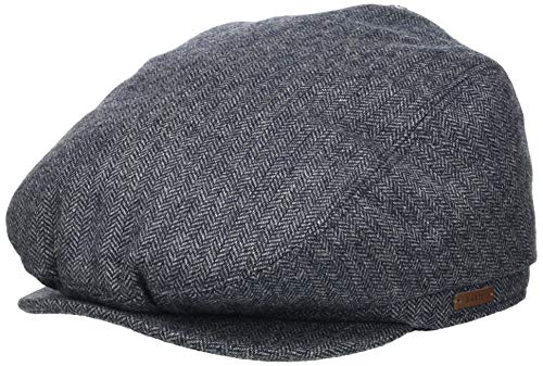 Béret Barts Oslo pour homme bonnet d'hiver élégant en laine casquette grise
