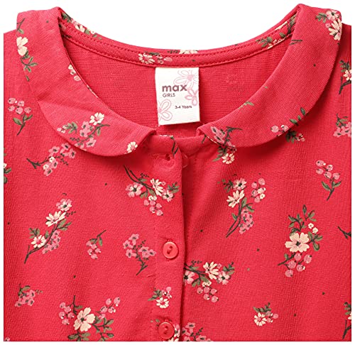 Image of Max Girls Printed Layered Top