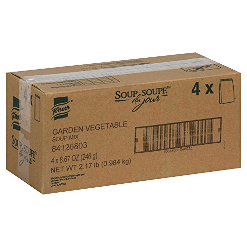 Sopa Du Jour Garden Mezcla de sopa de verduras, 8.5 onzas – 4 por caja.