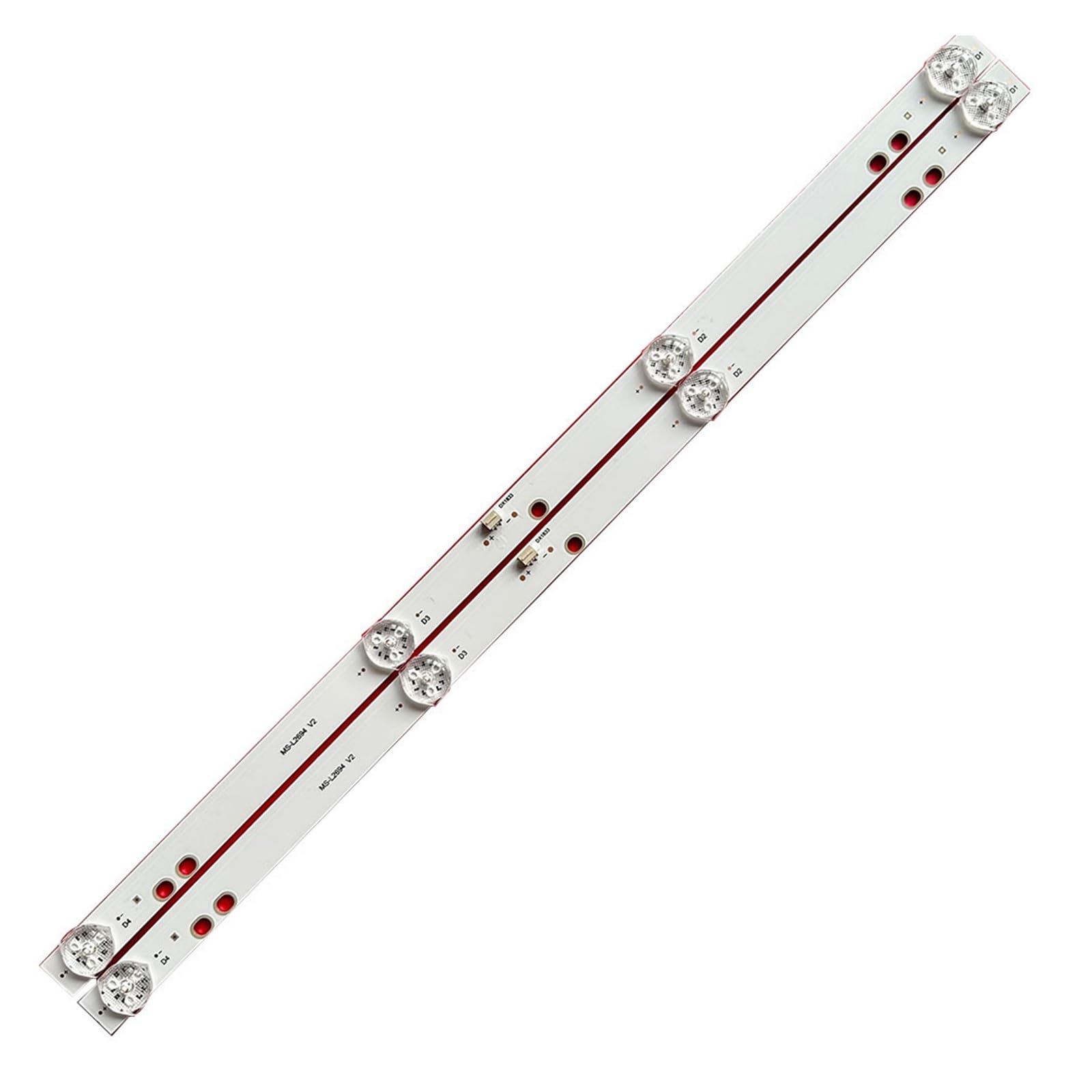 LED-Streifen for MS-L2694 VHIX-24H152M VHIX-24H152W STV-LC24LT0070W BBK(10PCS(5TV))