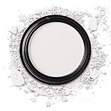 MEICOLY White Single Eyeshadow, Pressed Powder Matte Eye shadow, Opaque Vegan Cruelty Free High Pigment Eyeshadow for Day & Night,Goth Vampire Blood Makeup Base,White