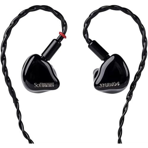 Softears Studio4 4BA HiFi Earphone Studio Series Professional in-Ear Monitor Wired Earbuds with 0.78mm 2Pin Cable