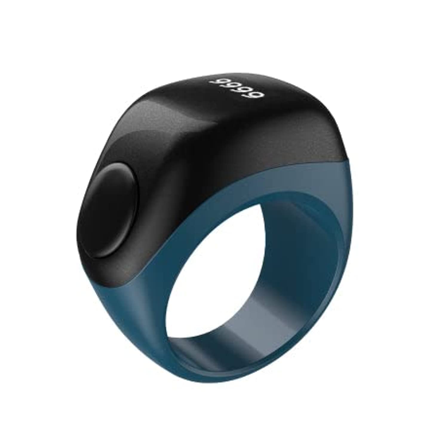 UMEOX iQIBLA Smart Tasbih Zikr Ring Flex (F01) Plastic Version, 3 Sizes, Muslim Prayer, Prayer timing reminder, OLED display Tasbih Counter, Smart Ring - خاتم تسبيح (Blue)