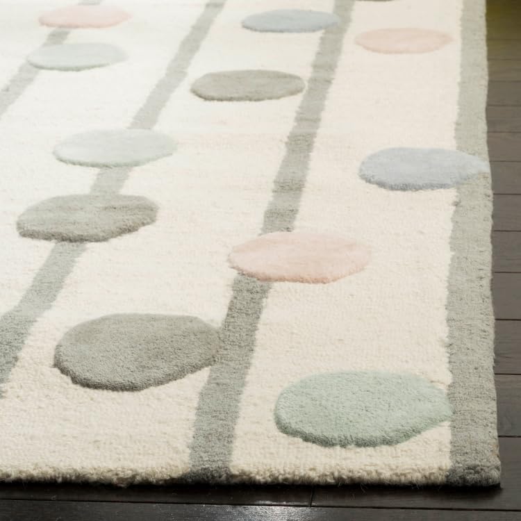 Tapete Decorativo Safavieh Kids 3' x 5' Handmade Wool miniatura 3