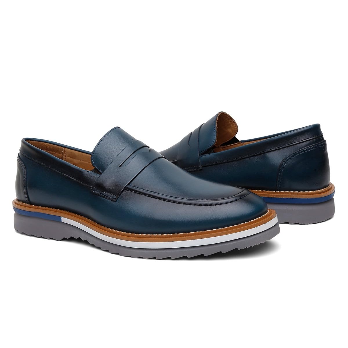 Mocassim Sapato Social Casual Em Couro Nobre Premium Confortável Moderno Palmilha Em Gel em promoção! Veja a oferta e mais achadinhos de Sapatos 5 Hoje é o melhor dia para comprar Mocassim Sapato Social Casual Em Couro Nobre Premium Confortável Moderno Palmilha Em Gel com aquele preço maroto! Promoção! Aproveite a oferta! 5