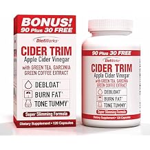 Windmill Dietworks Apple Cider Vinegar Capsules Ea, Ginger, Cayenne & Maple, 120 Count