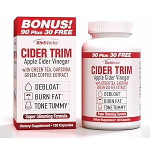 Windmill Dietworks Apple Cider Vinegar Capsules Ea, Ginger, Cayenne & Maple, 120 Count