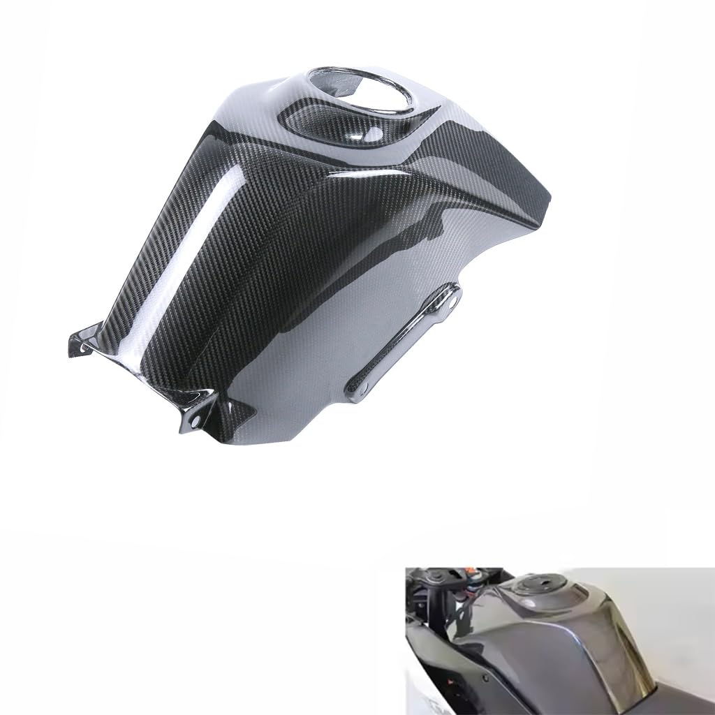 KTM RC390 3K Dry Carbon Fiber Motorcycle Full Gas Fuel Tank Cover for KTM RC 390 2018 2019 20220 2021 2022 2023 2024