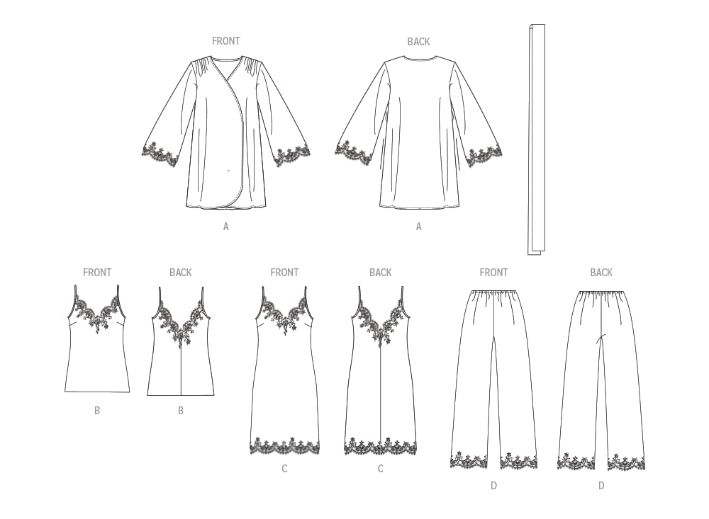 Amazon.com: Vogue Misses' Loose-Fitting Wrap Robe, Camisole, Slip Dress and Semi-Fitted Pants Sewing Pattern Packet, Design Code V1962, Sizes 16-18-20-22-24 : Arts, Crafts & Sewing Amazon.com: Vogue Misses' Loose-Fitting Wrap Robe, Camisole, Slip Dress and Semi-Fitted Pants Sewing Pattern Packet, Design Code V1962, Sizes 16-18-20-22-24 : Arts, Crafts & Sewing