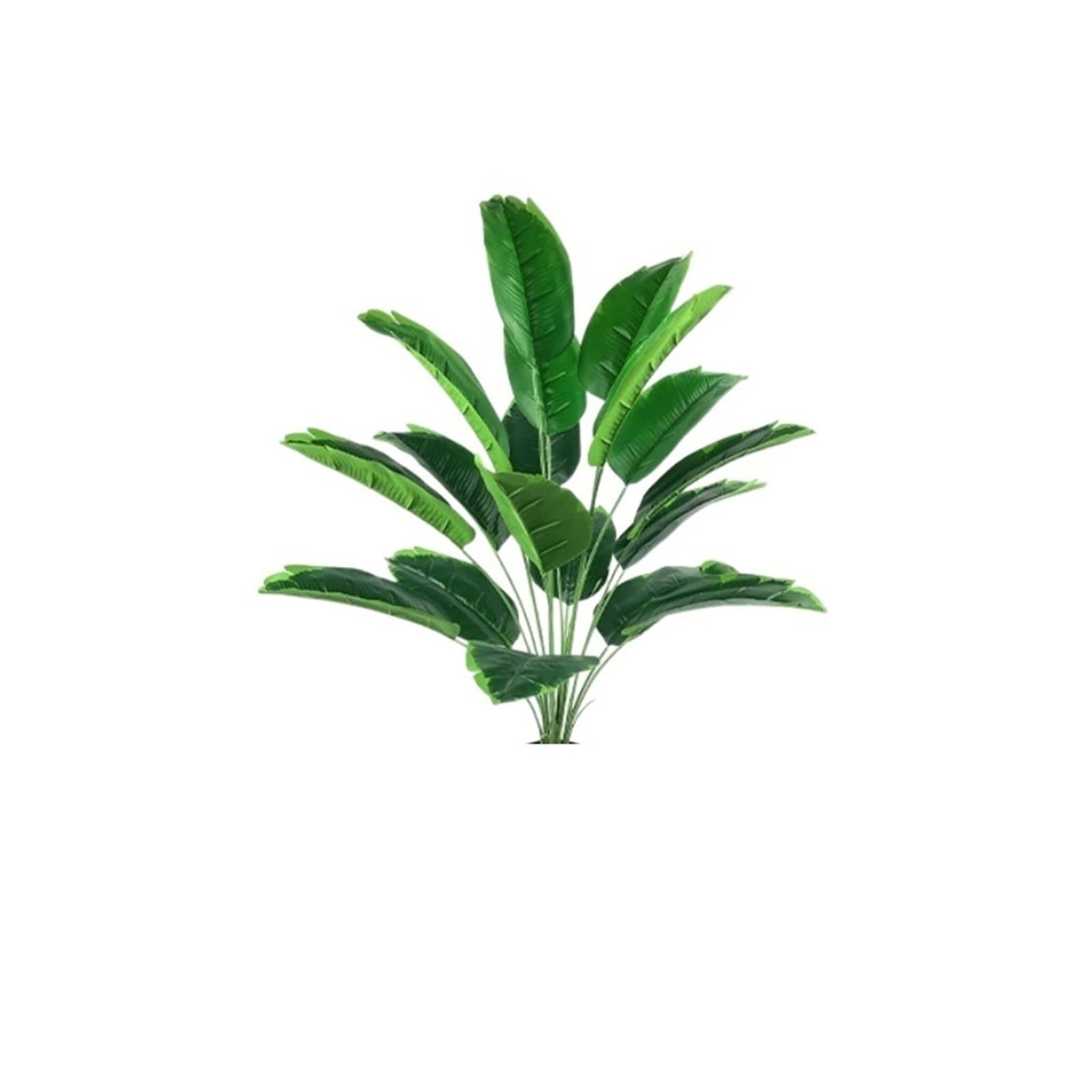 PlusFive Pianta Artificiale Uccello Del Paradiso 160 Cm | Falso Banano Con 10 Foglie In Plastica | Per Interni E Esterni - 3