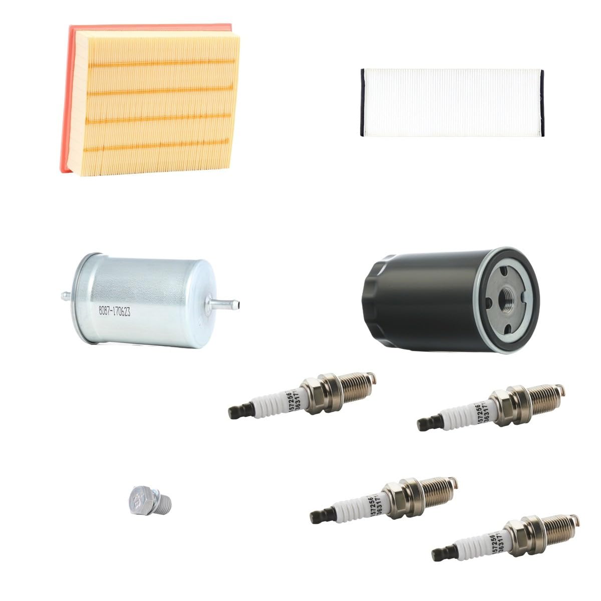 RIDEX 4682P9883 Kit Kit de servicio con junta tórica Gasolina
