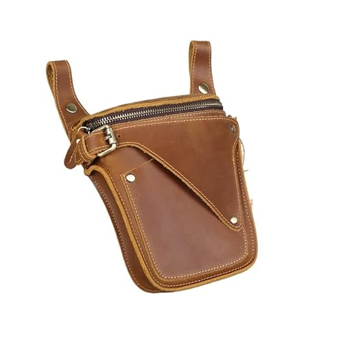 ハンドウエストポーチ、メンズレザー、ベルト、EnergyDeer、タクティカルミリタリー、スポーツアウトドア、防水バイク、車用ウエストポーチ、ツールキット、オートバイ、多機能、耐摩耗性 (M,b)