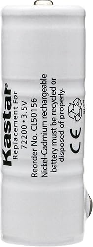 Kastar Paquete de 1 batería Ni-CD de 3.5 V 750 mAh de repuesto para Welch Allyn Power Handle 18100 18200, 20000 21700, 71000 71003 71010 71015 71020