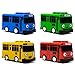 fangzhuo Auto zurückziehen Neue 4 Stück/Set Kleinwagen Korean Cartoon Tayo Der Kleine Bus Araba Oyuncak Automodell Pull Back Toy Car Kinder Geburtstagsgeschenk
