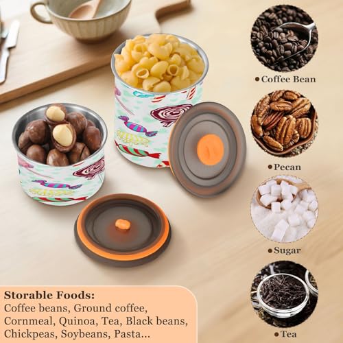 Contenedor Hermético para Café 17oz Acero Inoxidable miniatura 6