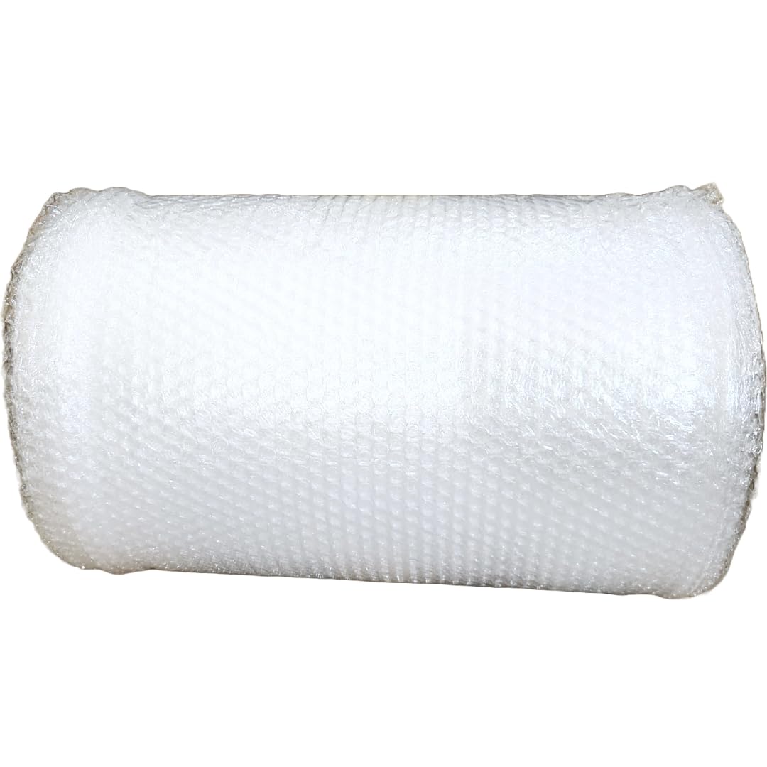 SRI VARI AIR BUBBLE WRAP PACKING ROLL((1.6FTX20 METERS,0.5 METERS WIDE X 20 METERS LENGTH))40 GSM STRONG for Safety, Multipurpose Packing Needs, BY SRI VARI 40GSM (0.5MeterX20Meters) PACKING MATERIAL