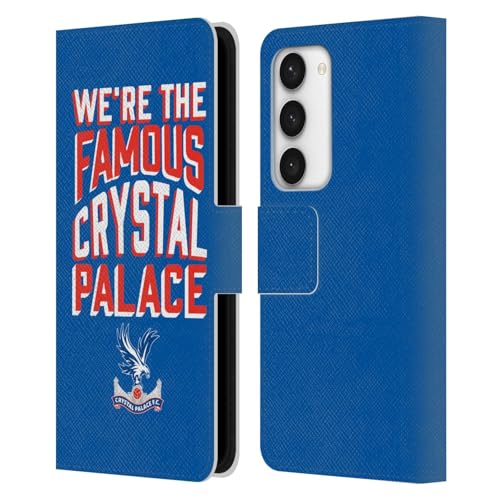 Crystal Palace FC Coque Cuir Évite les Rayures sur Écran Samsung Galaxy S23 5G