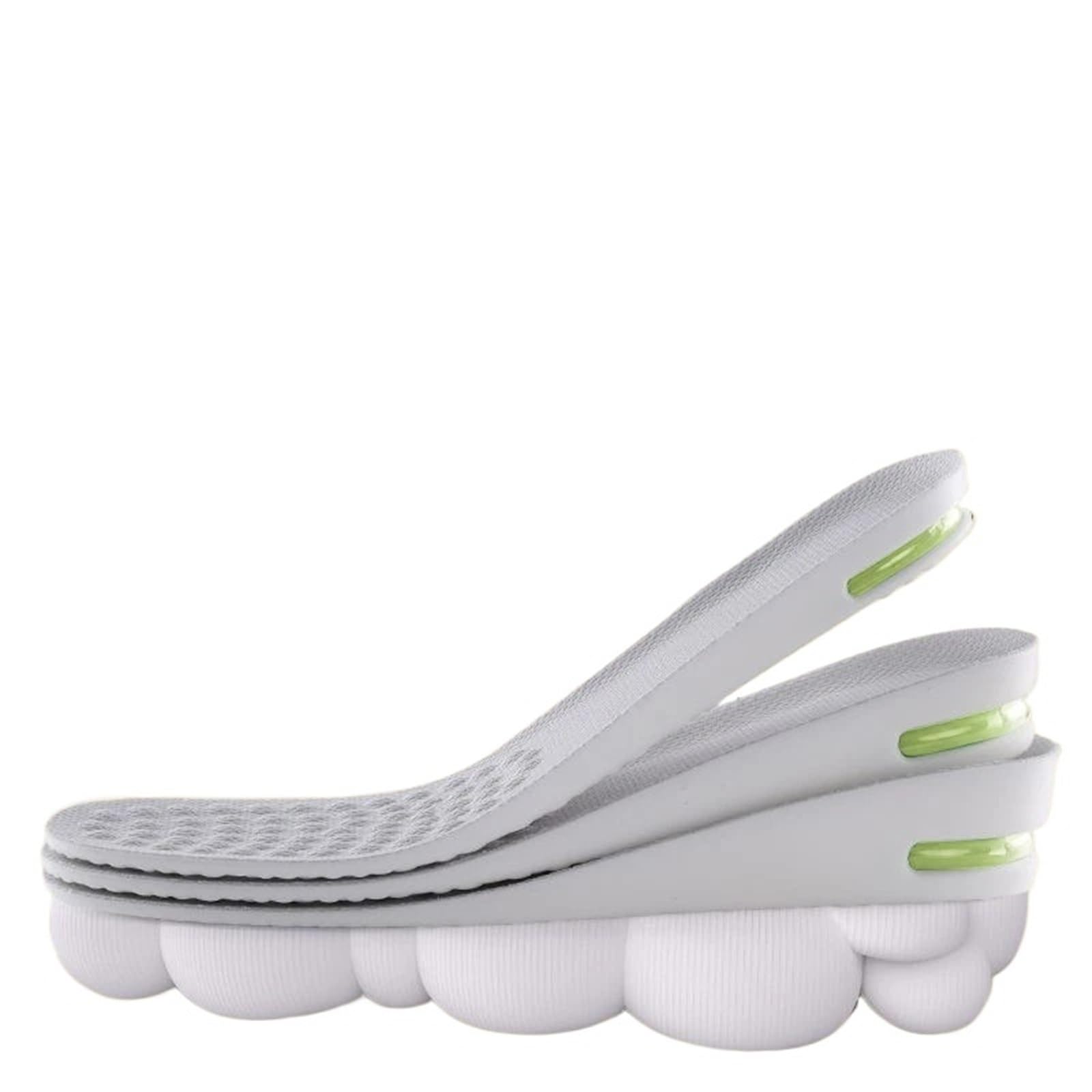 Plantillas Altura Hombre 1 par de plantillas ortopédicas for aumentar la altura los pies, deportivas aire(3.5cm-Gray,EU39-40)