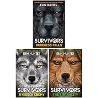 Erin Hunter Survivors Series 3 Books Collection Set