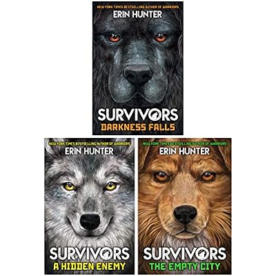 Erin Hunter Survivors Series 3 Books Collection Set
