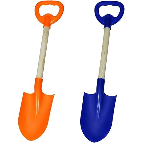 Holady 16.5" Plastic Sand Shovels for Kids
