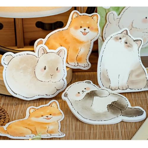 付箋 可愛い ? 犬 付せん紙 6冊合計180枚 メモ ポイント 文具 文房具 さりげないプレゼント インデックス しおり