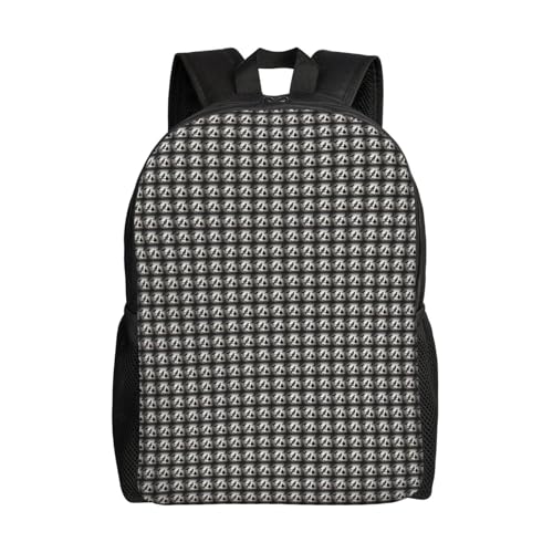 GUOLGP Mochila impermeable de gran capacidad con estampado de cuervo negro con pájaros en una rama para hombres y mujeres, elegante, trabajo, senderismo, al aire libre