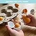 HANSGO 6PCS Play Food Sets for Kids Kitchen,Play Kitchen Accessories Wooden Egg Toy Food Grocery Store Pretend for Toddler Cooking DIY