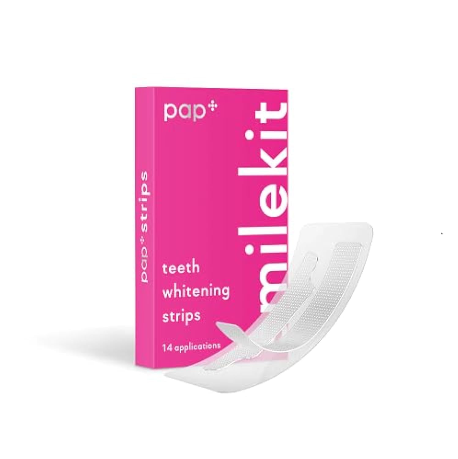 SMILE KIT | PAP+ Teeth Whitening Kit | 14 Strips for 7 Applications | Teeth Whitening Strips for Fast & Effective Results | Alleviates Sensitivity | Safe, Easy to Use & Perfect for Dazzling Smile.