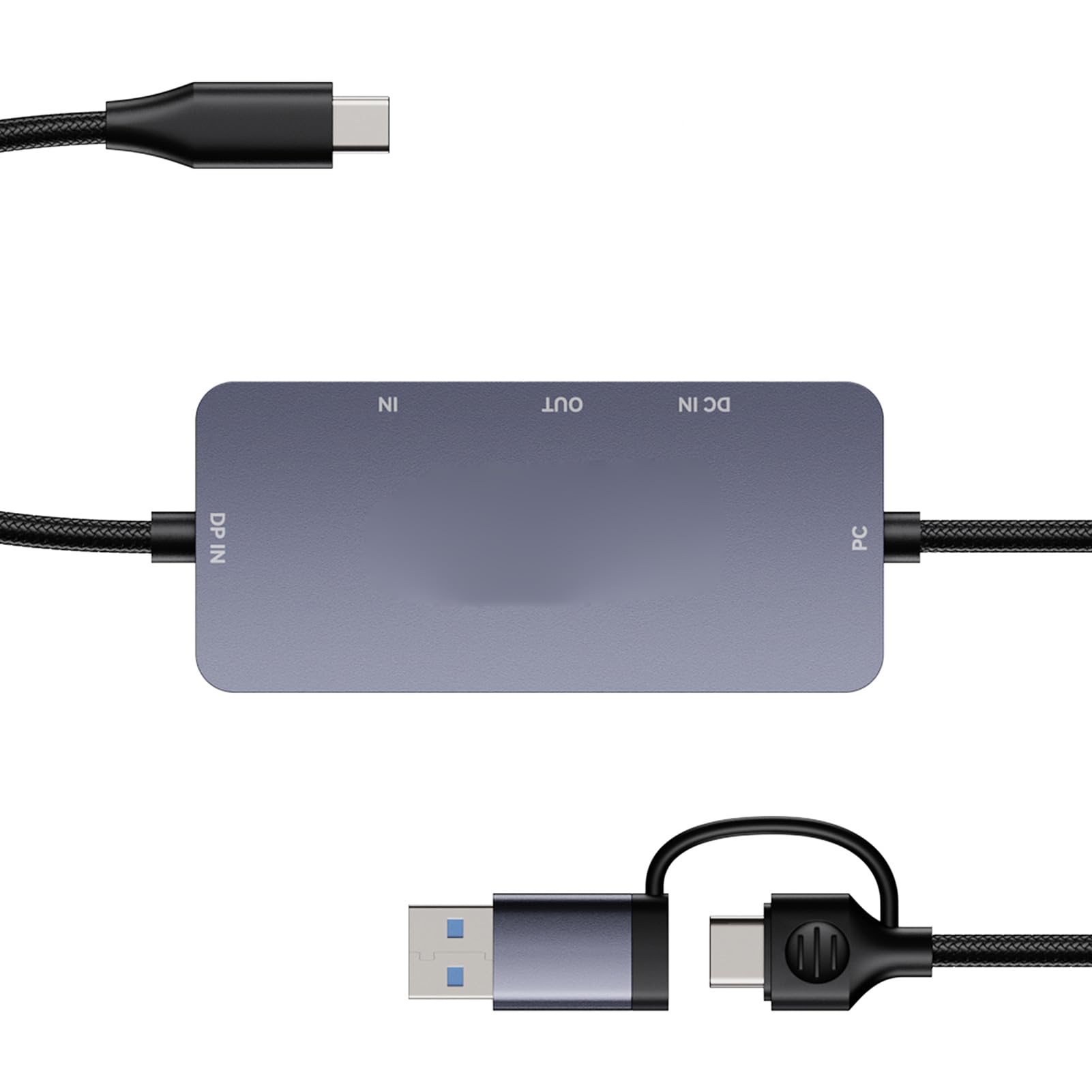 Ausla Ezcap377 Tarjeta de Captura de Video USB 3.2 Gen 1 Tarjeta de Captura de Transmisión 2160p60 Pass Through Grabación 4K18 Carga PD para Transmisión de Juegos Usuarios de OBS