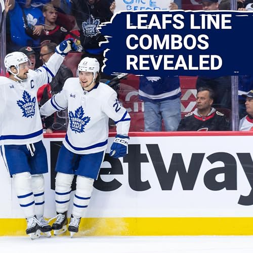 Page de couverture de Breaking down Leafs' line combinations to start training camp, Nick Robertson's comments on role