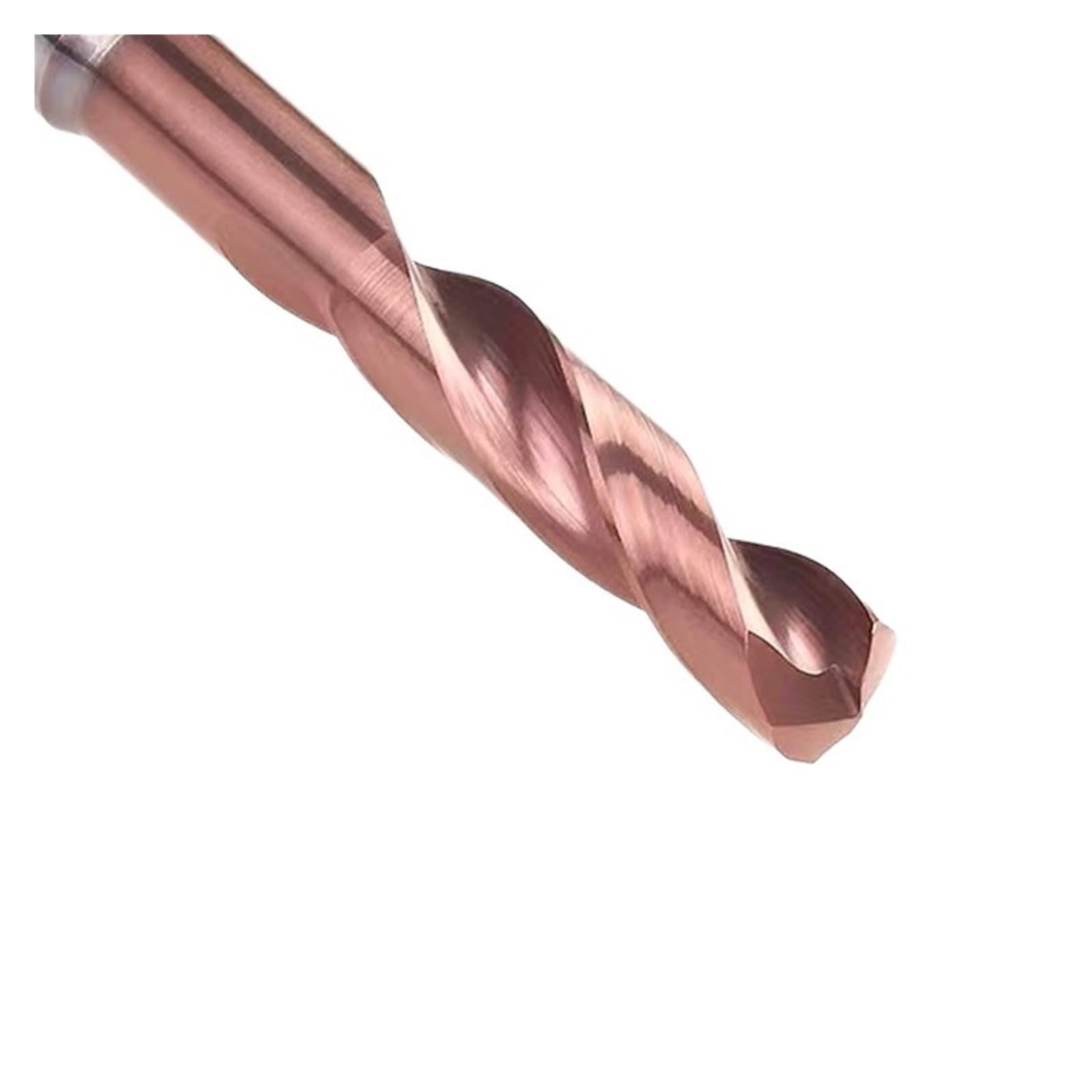 1 Szt. Wiertło Węglikowe 5xD Z Chłodzeniem Zewnętrznym Wewnętrzny Otwór Chłodzący Chwyt Równoległy 3, Mm-10 Mm Powlekana Obrabiarka CNC
