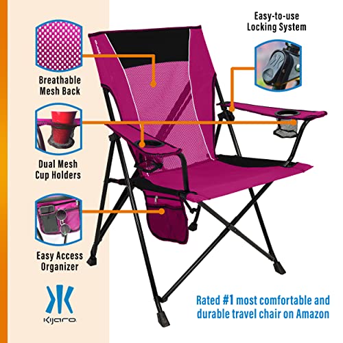 Kijaro Dual Lock Folding Camping Chair