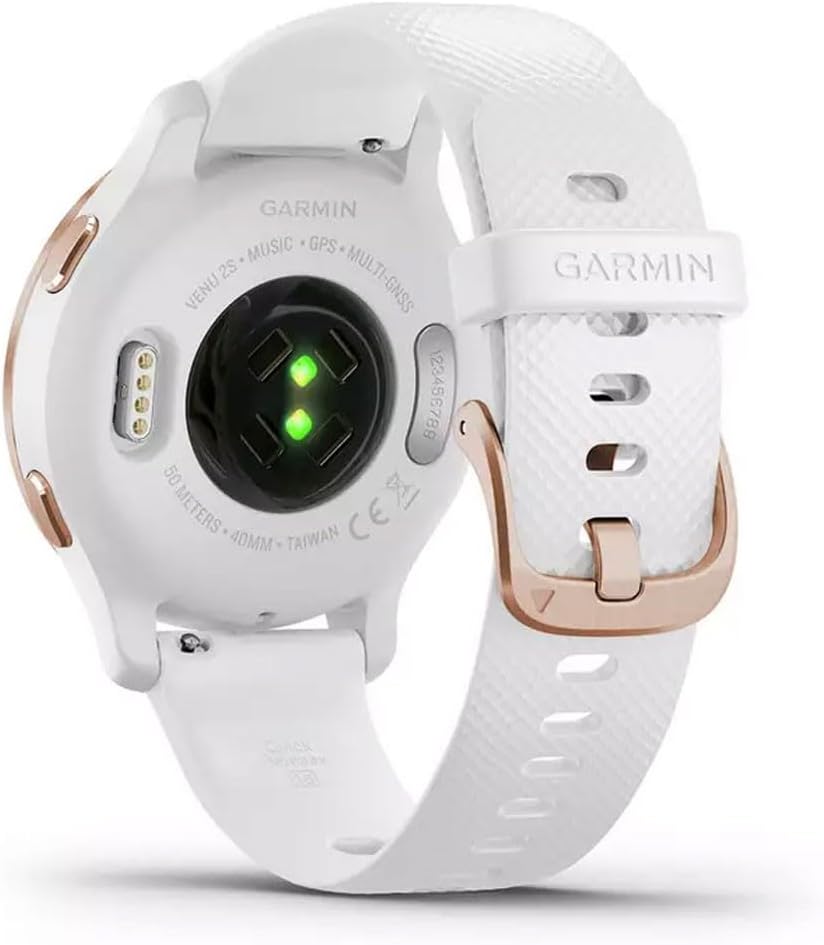 Garmin Venu 2s Rosa Oro/Blanco Smartwatch Multisport WiFi GPS Integrated Frecuencia Actividad Sueño 40mm