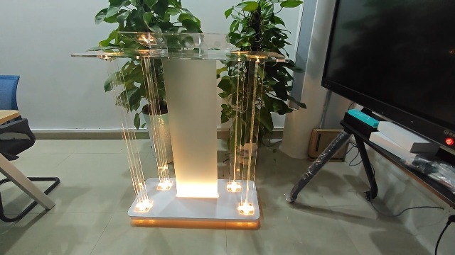 Watch Demo of The LED Acrylic Podium on Amazon Live
