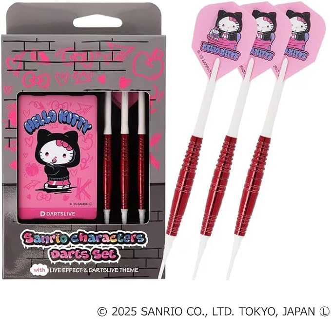 Amazon | ☆サンリオダーツセット with DARTSLIVE CARD【Solid&Cool