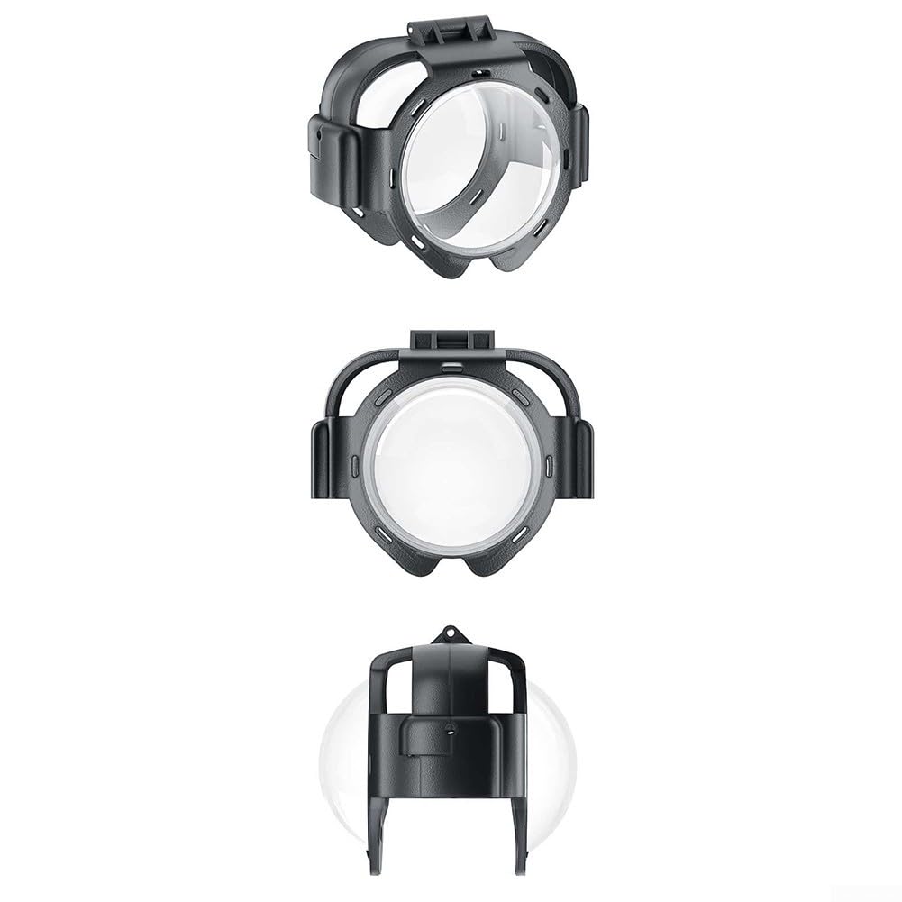 Protector de lente para Insta360 X5 de vidrio óptico para viajes y agua