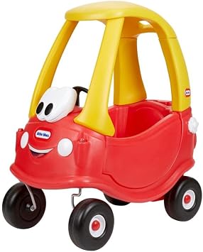 little tikes Voiture Porteur Cozy Coupe avec Plancher Amovible et Klaxon